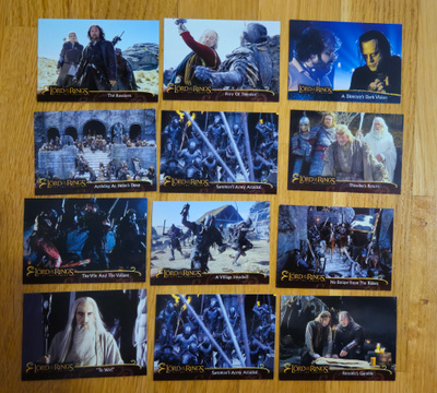 The lord of the rings keräilykortit
