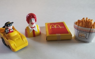 McDonald´s keräilylelut 1980- luvulta