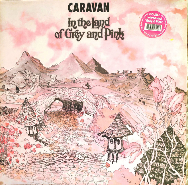 CARAVAN - In The Land Of Grey and Pink 2LP Splatter Vinyl
