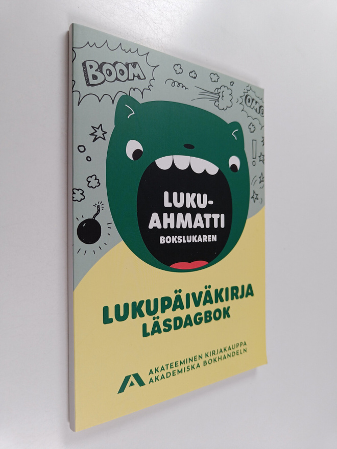Lukuahmatti - Bokslukaren : Lukupäiväkirja - Läsdagbok