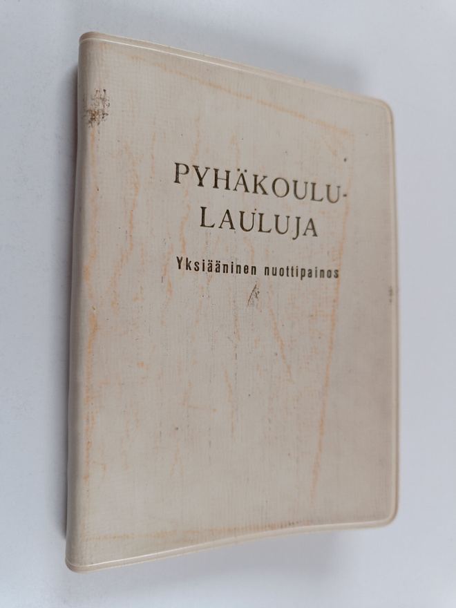 Pyhäkoululauluja : yksiääninen nuottipainos
