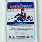 Sampo Ranta - 21-22 Credentials Rookie Arrivals AU - pikkukuva 2