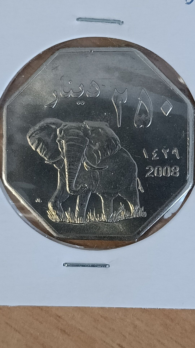 Darfur Sultanate 250 dinars 2008 fantasia