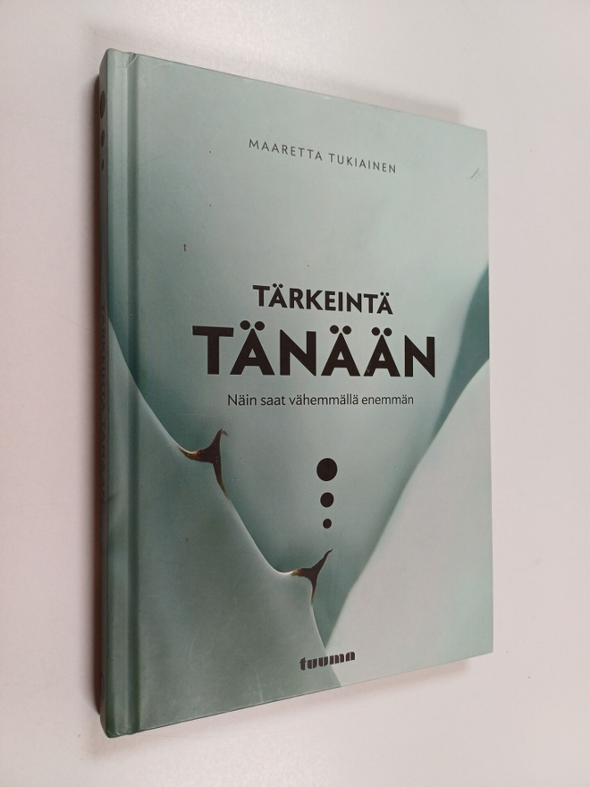 Maaretta Tukiainen : Tärkeintä tänään : näin saat vähemmä...