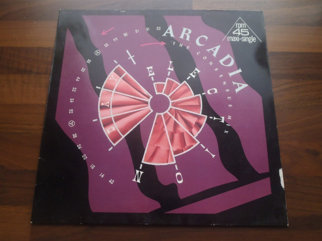 ARCADIA - ELECTION DAY 12" maxi-single ( Hyvä kunto )