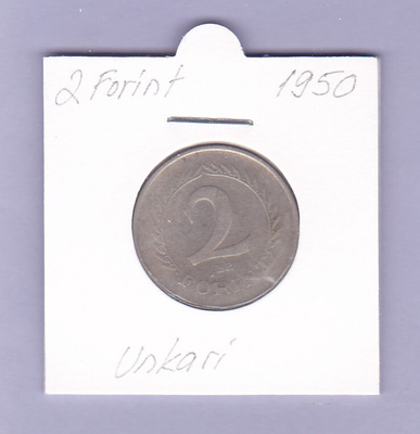 Unkari 2 Forint v.1950 KM#548