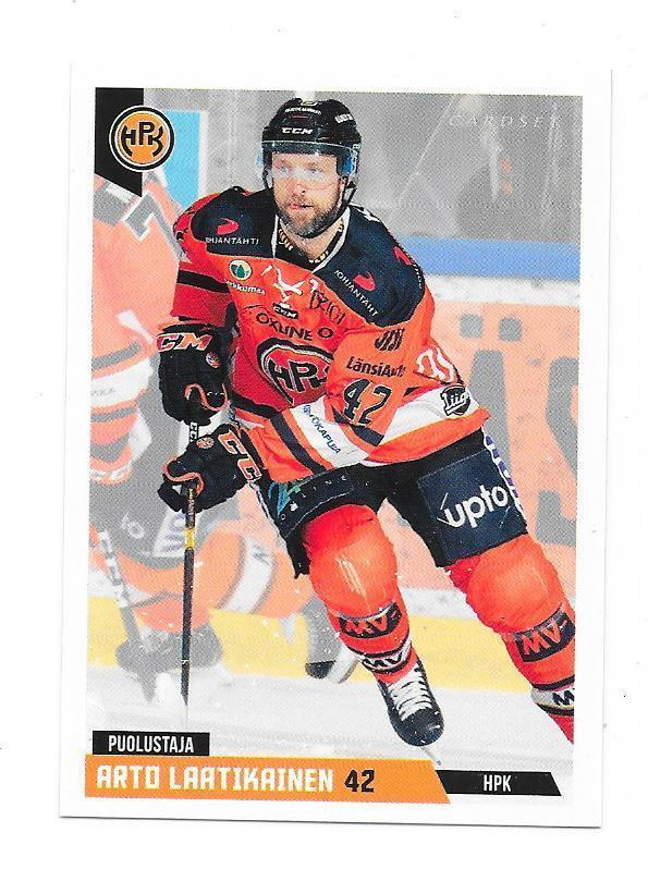 2019-20 CardSet #16 Arto Laatikainen HPK