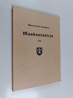 Varsinais-Suomen maakuntakirja 19