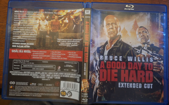 A Good Day to Die Hard (bluray)