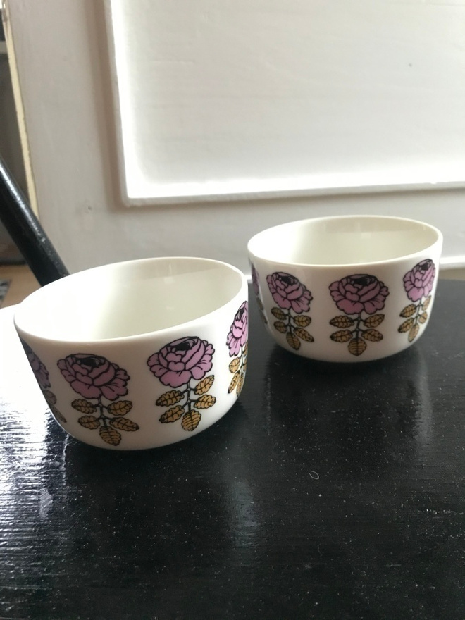Marimekko Vihkiruusu kulho 2,5dl 25€/1kpl