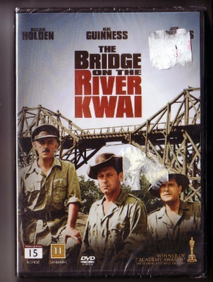 dvd, Kwai-joen silta (The Bridge On the River Kwai) UUSI/New
