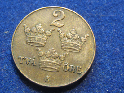 2 öre 1941. Ruotsi-Sweden