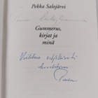 Pekka Salojärvi : Gummerus, kirjat ja minä (signeerattu, ... - pikkukuva 2