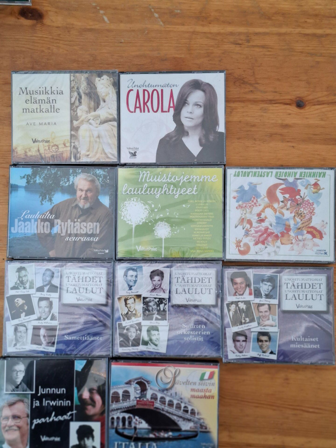 CD levyjä