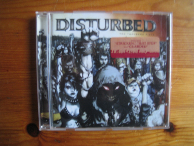 Disturbed-ten tousand fists (cd-levy)