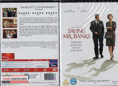 Saving Mr. Banks (68 462) UUSI -GB- DVD tom hanks SF-TXT