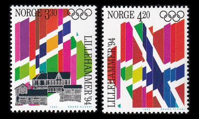 Norja 1105-6 ** Talviolympialaiset (1992)