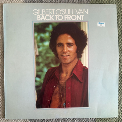 GILBERT O'SULLIVAN: Back To Front (LP) 1972 + JULISTE