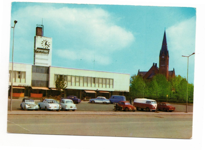Forssa: kirkko ja linja-autosema