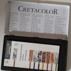PASTELLIVÄRIT, CRETA COLOR  12 kpl - pikkukuva 3