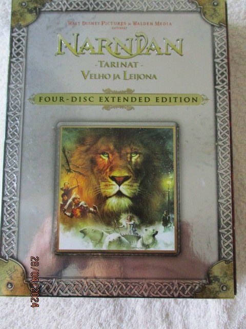 NARNIAN TARINAT - VELHO JA LEIJONA (4 x DVD) EXTENDED EDITIO