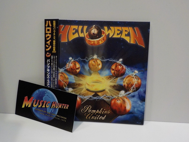 HELLOWEEN - PUMPKINS UNITED JAPAN PRESS UUSI CDS