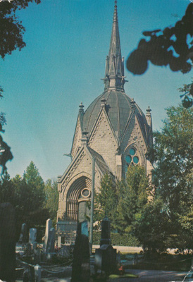 KIRKKOKORTTI - PORI - JUSELIUKSEN MAUSOLEUMI - 6/1