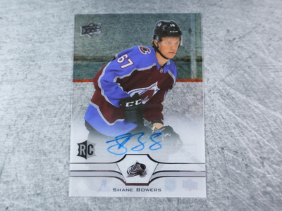Shane Bowers 2020-21 Clear Cut Auto