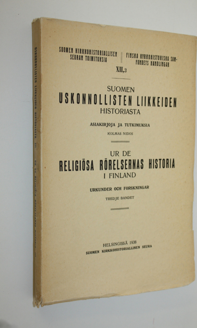 Tor ym. (toim.) Krook : Suomen uskonnollisten liikkeiden ...