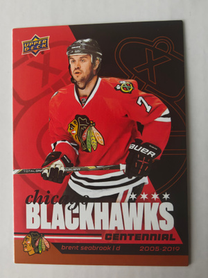 Brent Seabrook 2025-26 Chicago Centennial Bronze