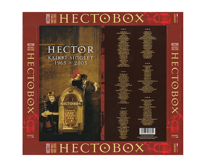 UUDENVEROINEN HECTOR - KAIKKI SINGLET 1965-2005 (6CD) BOKSI