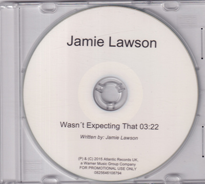 Jamie Lawson - Wasn't Expecting That (CDr, Single, Promo)