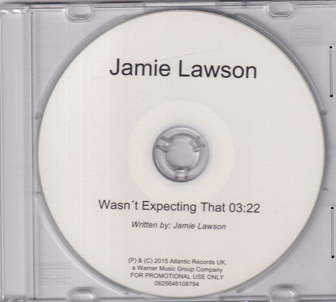 Jamie Lawson - Wasn't Expecting That (CDr, Single, Promo)