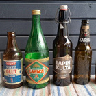 Olutpullot (tyhjät) Lapin Kulta Karhu Lahden Pirkka Vichy - pikkukuva 1