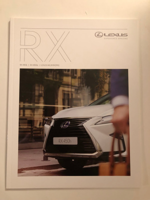 Myyntiesite - Lexus RX 450h/RX 450hL - 2018