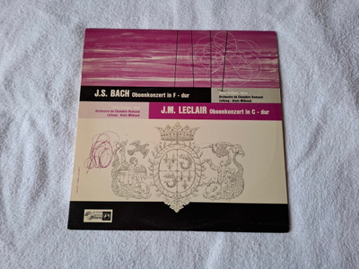 J.S. Bach, Jean-Marie Leclair – Oboenkonzert In F-dur Und LP