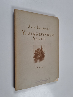 Antti Rytkönen : Yksinäisyyden sävel