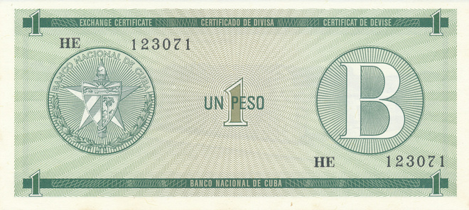Cuba 1 Peso 1985 P FX1 #152