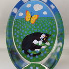 Iittala ' kissa ja perhonen ' lasikortti! - pikkukuva 1