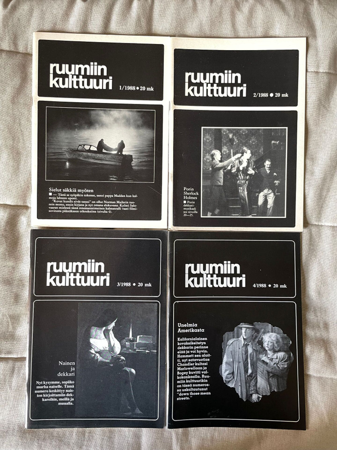 Ruumiin kulttuuri  vsk. 1988