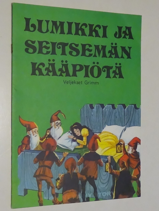 veljekset Grimm : Lumikki ja seitsemän kääpiötä -satuvihko