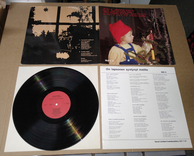 ON LAPSONEN SYNTYNYT MEILLE TERHIKKI KILPIÖ... LP
