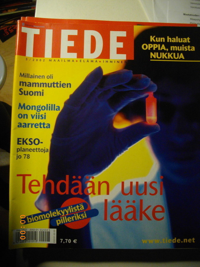Tiede lehti Nro 3/2002 (21.11)
