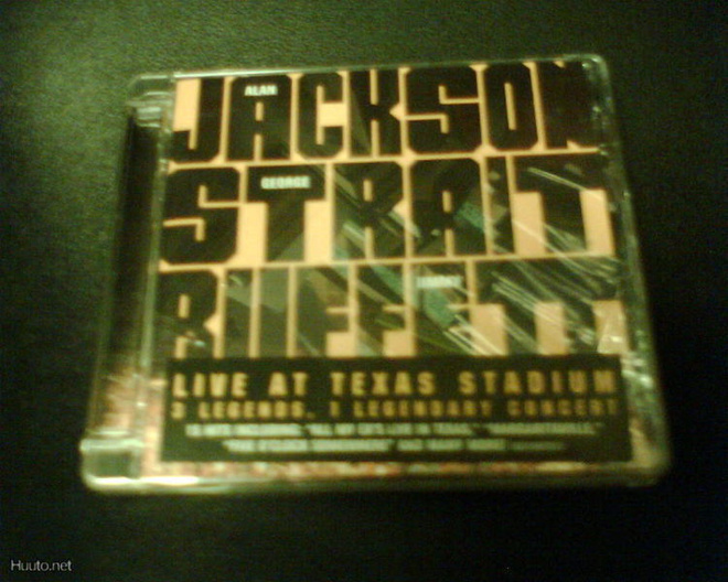 CD Jackson Strait Buffett  LIVE AT TEXAS STADIUM (Sis.pk:t)