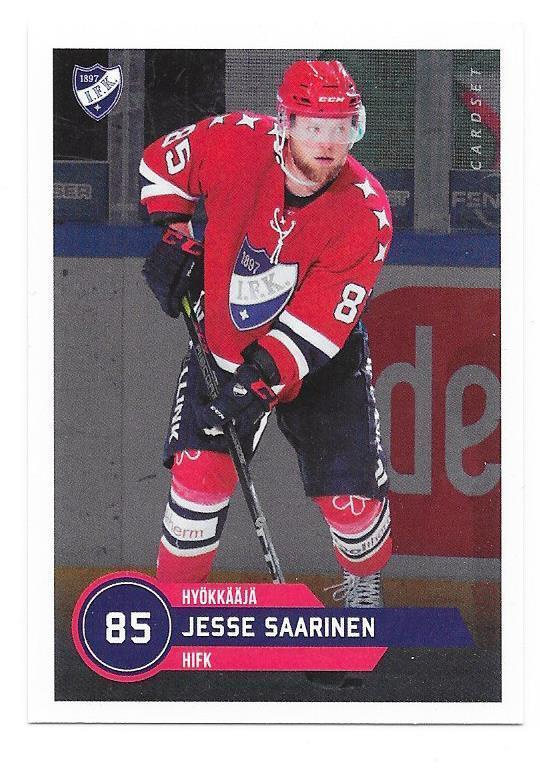 2020-21 CardSet #12 Jesse Saarinen HIFK