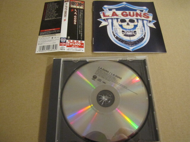 L.A. Guns L.A. Guns cd japani 2018 obi