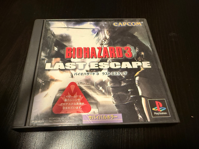 Resident Evil 3 Nemesis / Biohazard 3 The Last Escape /japan