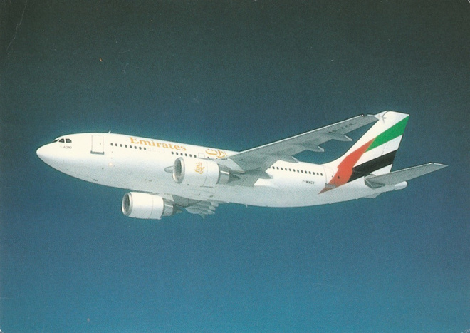 LENTOKONEKORTTI - AIRBUS A310-300