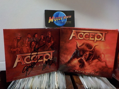 ACCEPT - BLIND RAGE CD + DVD + 3 x NIMMARIT