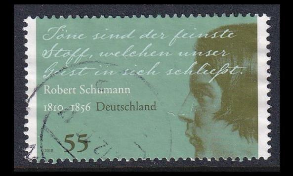 Saksa 2797 o Säveltäjä Robert Schumann (2010)